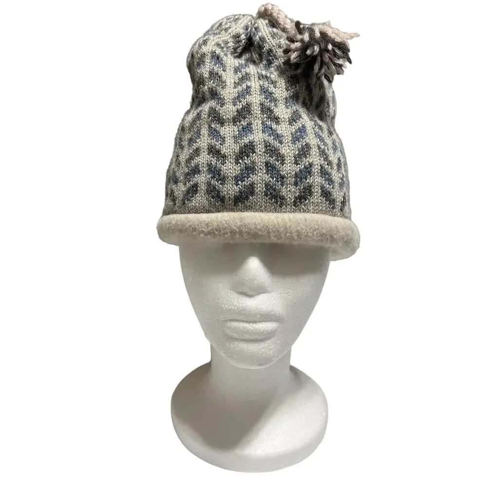 Turtle Fur Wool  Tassled Ski Beanie